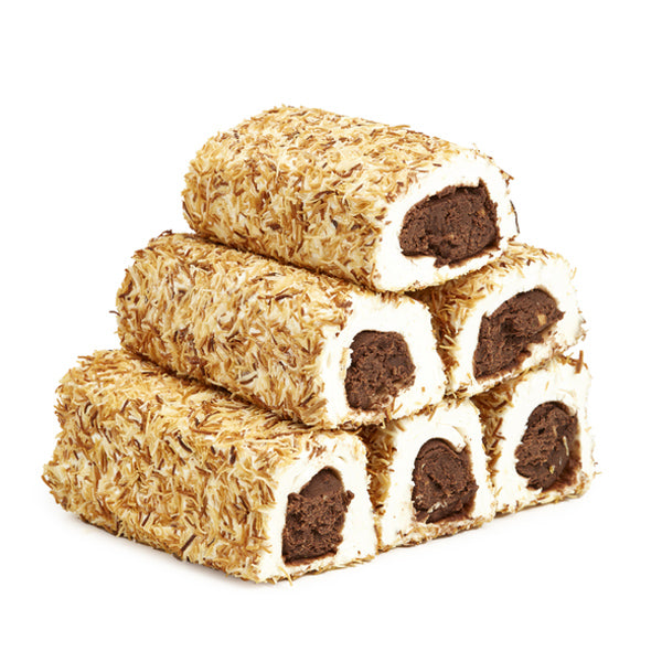 Premium HAZELNUT CHOCOLATE CREAM COVERED CRUNCHY Turkish Delight- S104